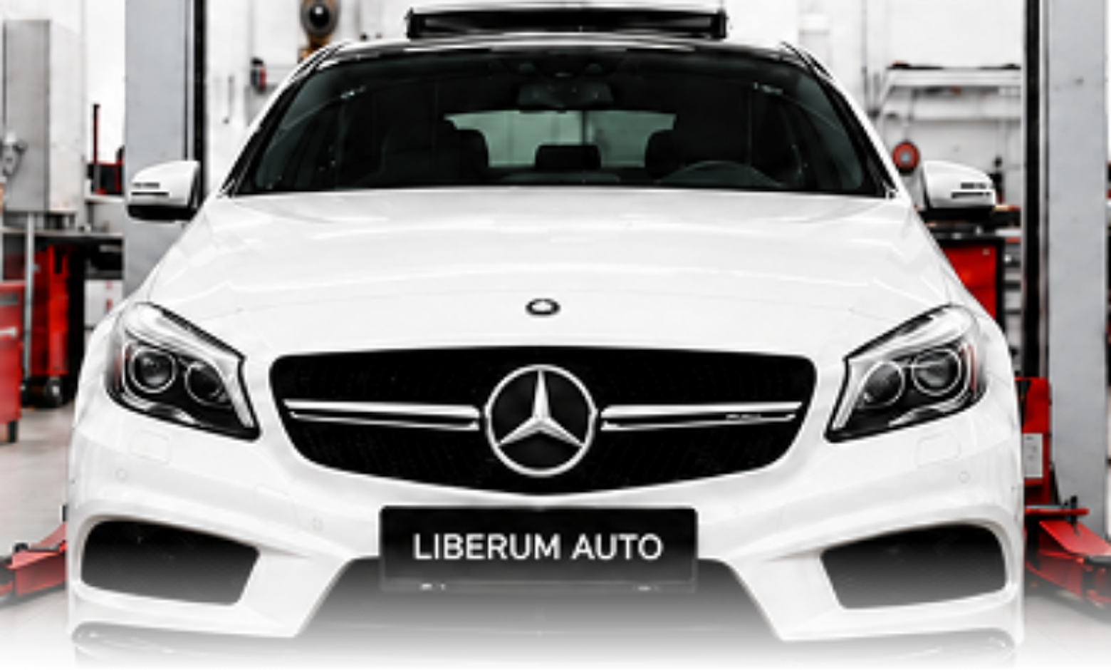 Mercedes в техцентре Liberum Auto
