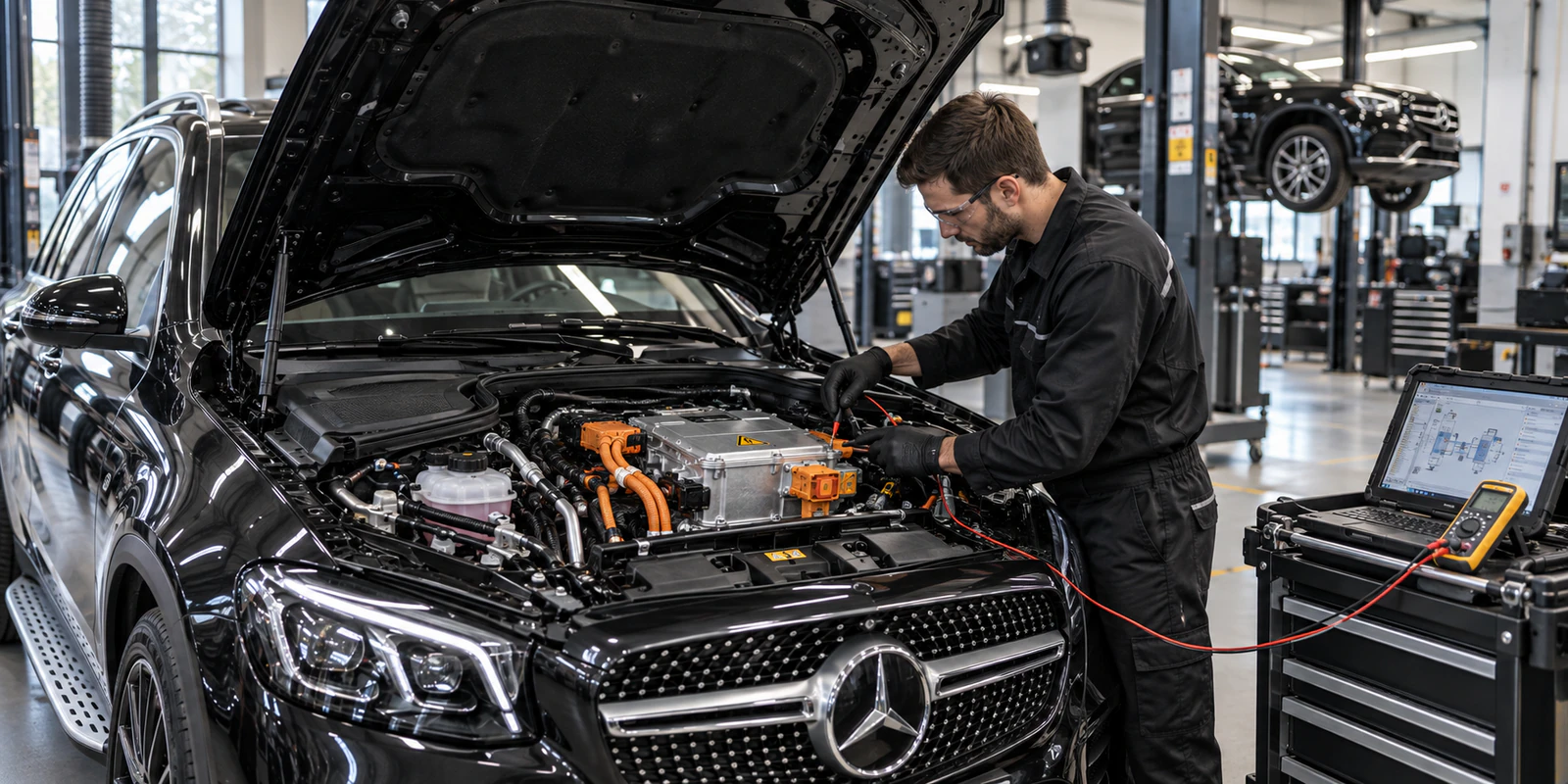 Ремонт гибридных Mercedes