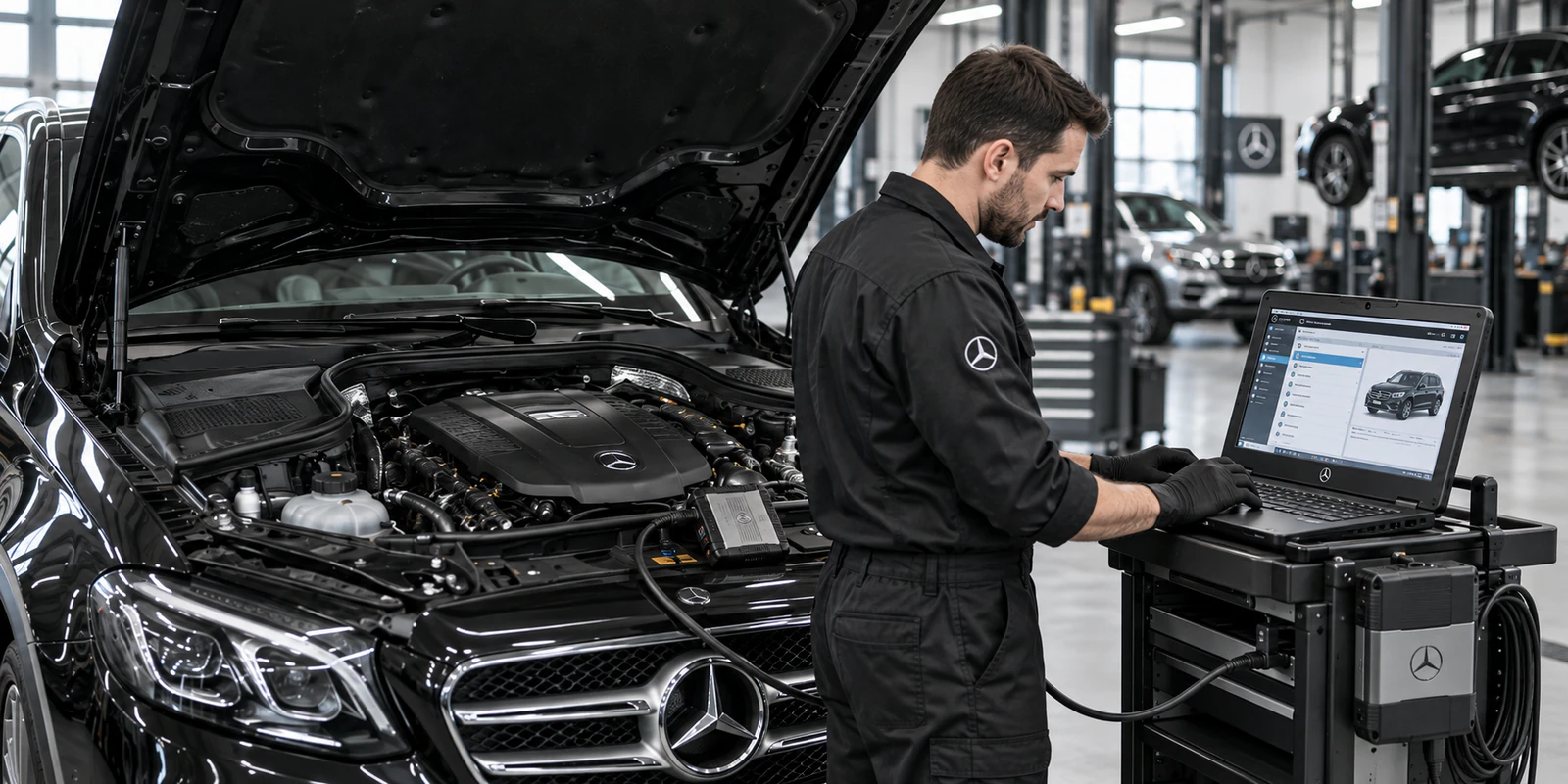 Диагностика Mercedes Star Diagnosis