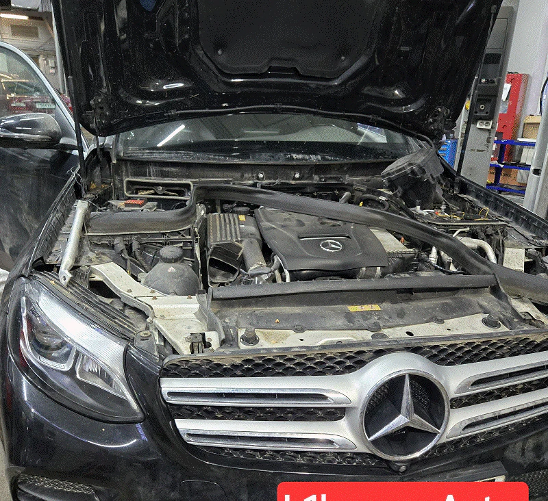 Mercedes GLC X253 на диагностике в Liberum Auto